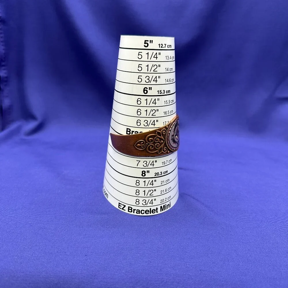 Southwest Copper “4 Elements” Cuff Bracelet - Picture 14 of 14